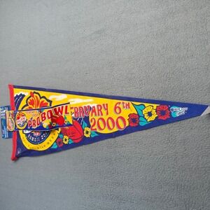 Vintage 2000 NFL Pro Bowl Hawaii Pennant Pin Sticker Fan Pack WinCraft Sports
